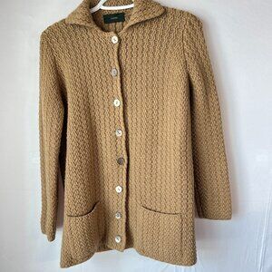 ZANONE 100% Wool Italian Knit Cardigan (Size 42) Luxury knit jacket Chunky knit